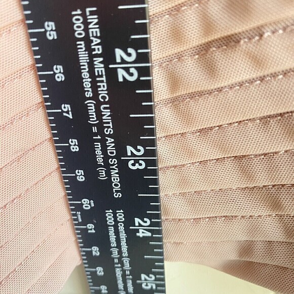 Cache Women’s‎ Sleeveless Polyamide Peachy Pink Blush Blouse Top Sz M NWT - Picture 10 of 10